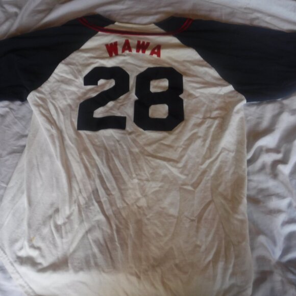 Bul duk Baseball Jersey Number 28 Wawa Pre Owned Mens Size XL - Picture 6 of 7